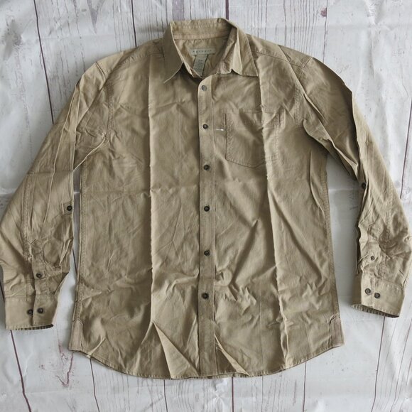 Retreat 100% Cotton Button Down Long Sleeve Dress/ Casual Shirt - Size Medium - Picture 2 of 7